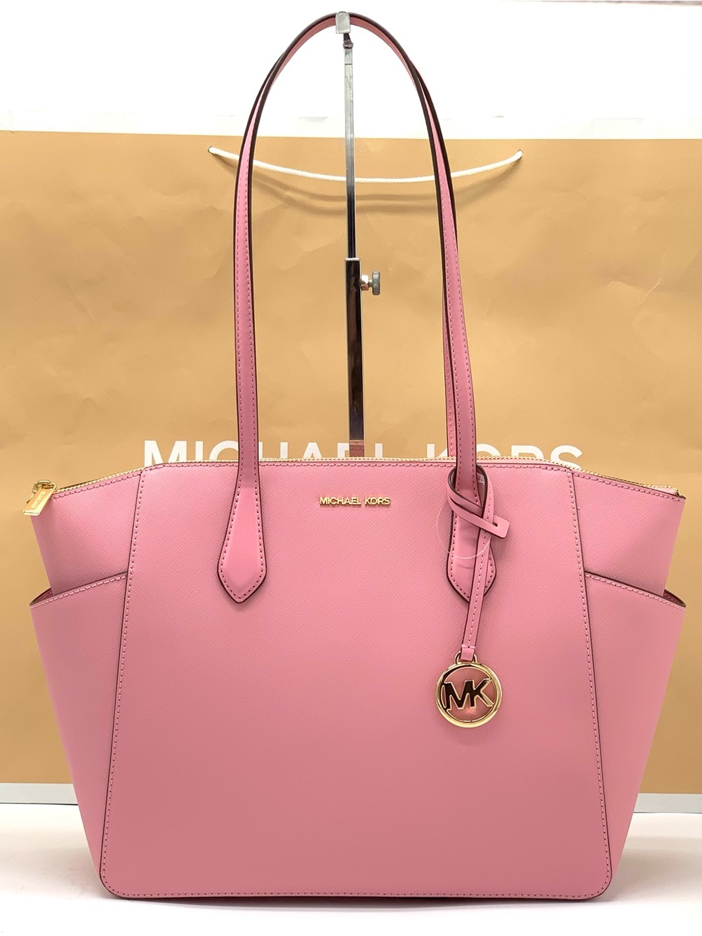 Michael Kors Marilyn Medium Saffiano Leather Tote Bag - Picture 4 of 16